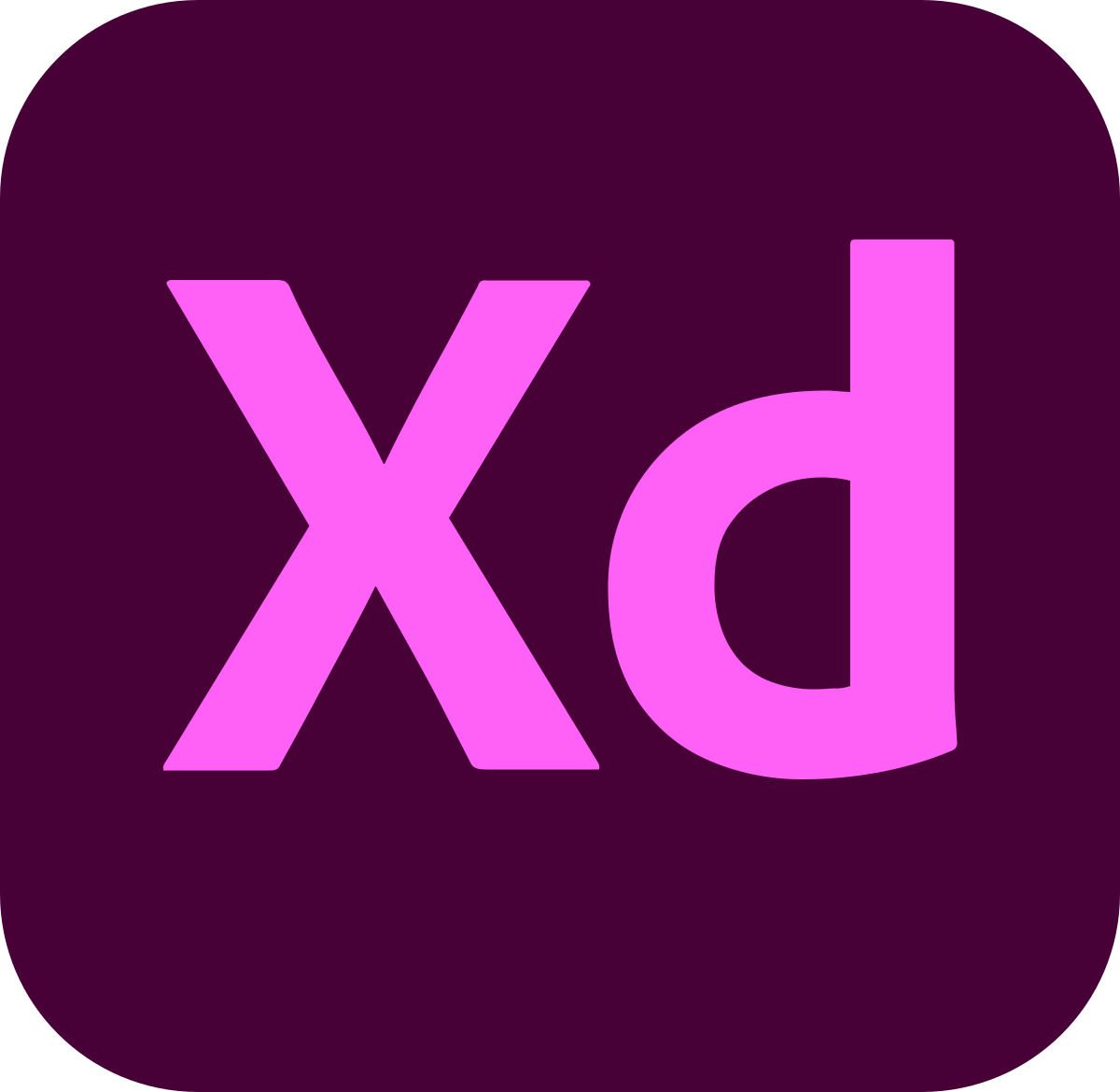 Logo adobe XD, formations logiciels Adobe XD