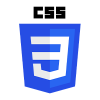 Logo CSS 3, formation intégrateur web